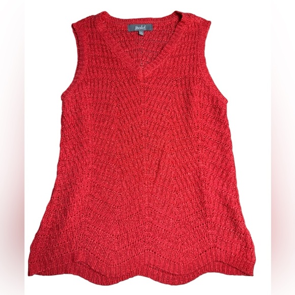Marled Knit Sweater Tank Top Medium in excellent like-new condition - Picture 1 of 4